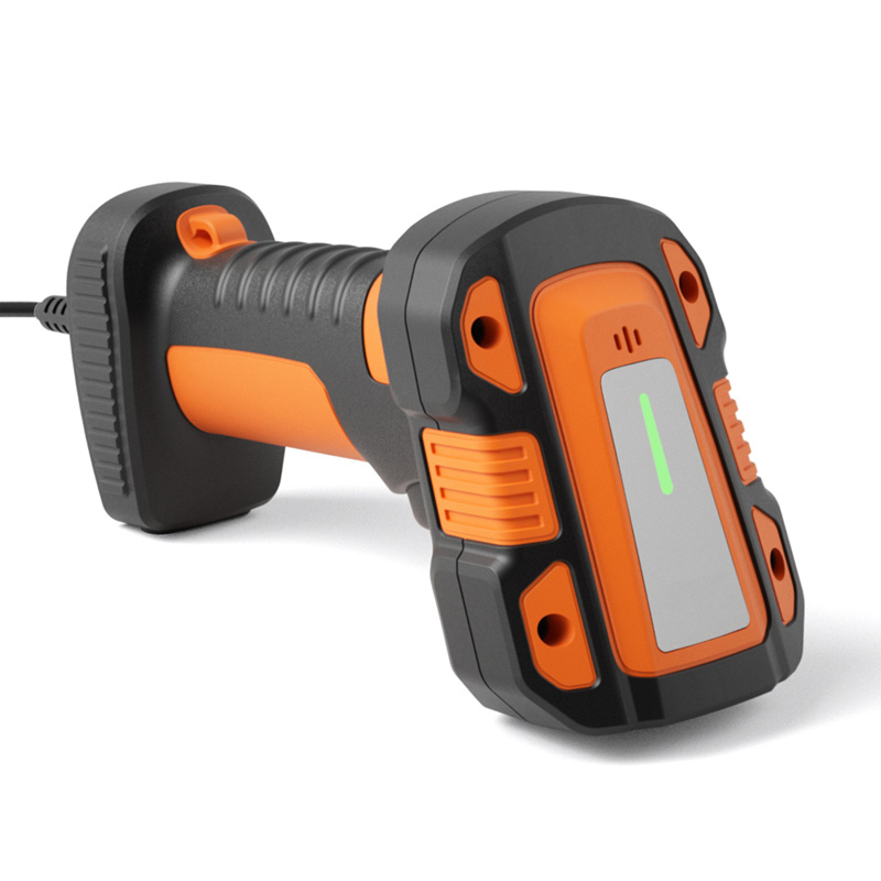 Y1(100) Industrial IP65 Waterproof Handheld Bar code Reader 1D 2D QR Code USB Barcode Scanner