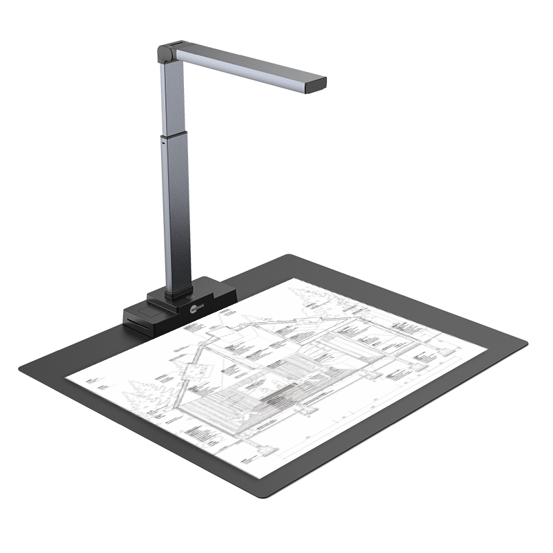 GP2600AF Portable Document Camera Scanner OCR A2 18MP